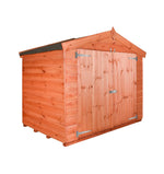 6x4 Apex Bike Shed, 5ft Tall, Double Doors